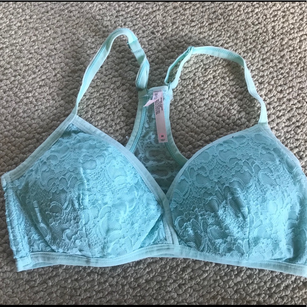 Blue Lace Sexy but Comfortable Bralette